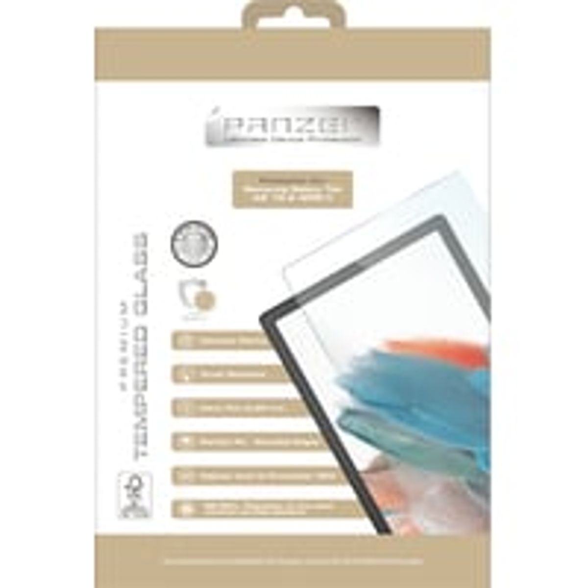 PANZER Tempered Glass til Samsung Galaxy Tab A8 10.5"