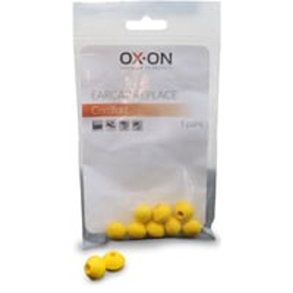 Lse propper til OX-ON Earcap Comfort bjle, 5 par