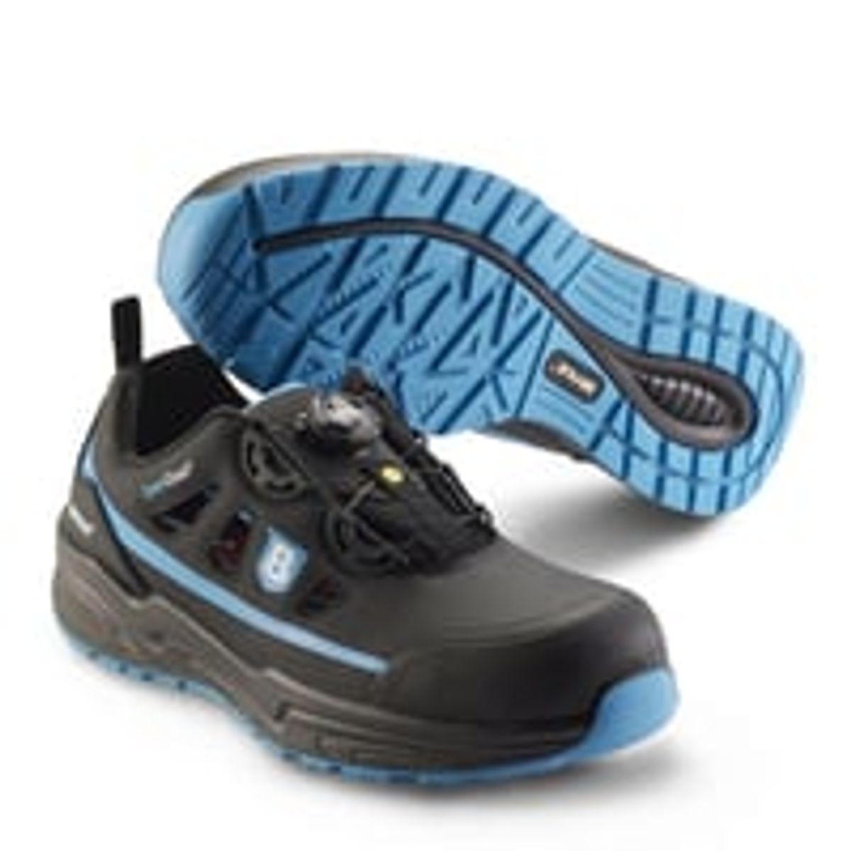 Sikkerhedssandal 302 Blue BOA S1P, sort, str. 47 - Sika Footwear