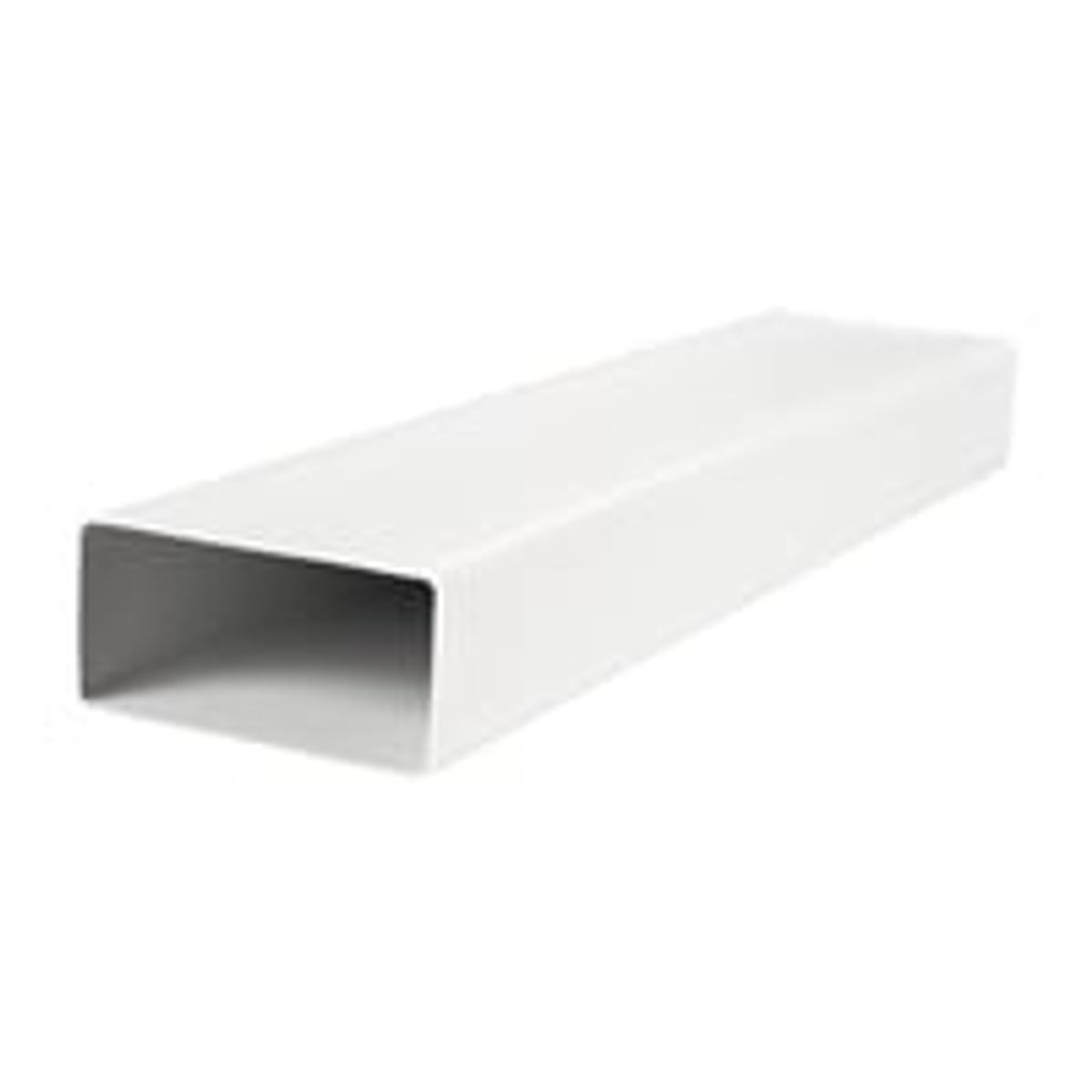 Duka Fladkanal, 55 x 110 mm, 1000 mm, Hvid PVC