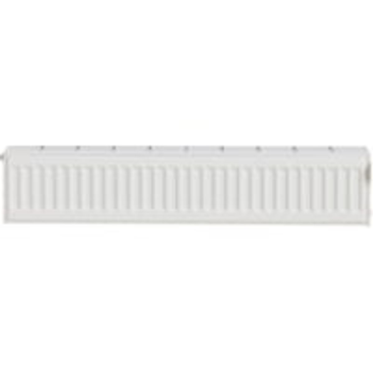 Altech C4 radiator, type 22, 200 mm x 1200 mm, hvid, 2 plader, 2 konvektorer