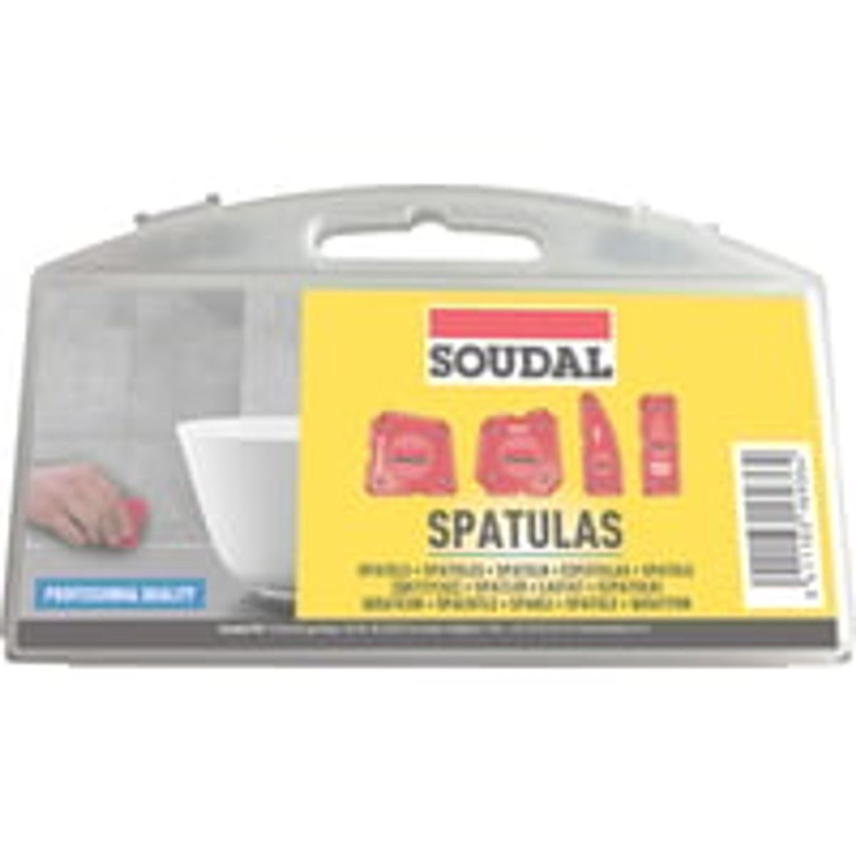 Fugespartelst, 4 stk. - Soudal