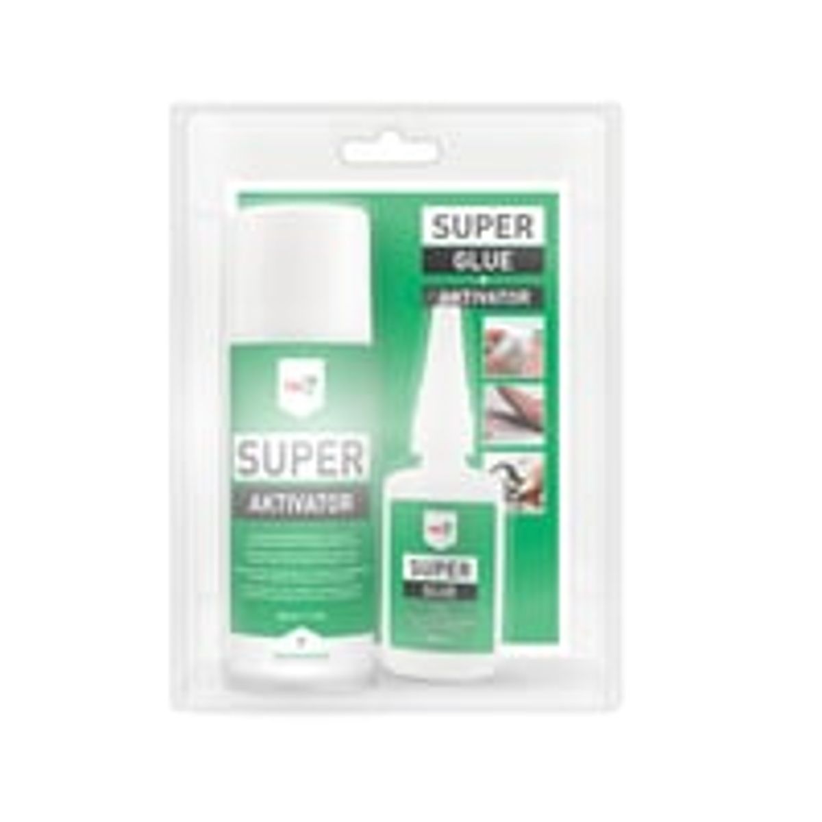 TEC7 superlimsystem, SUPER lim & aktivator, 50 + 200 ml