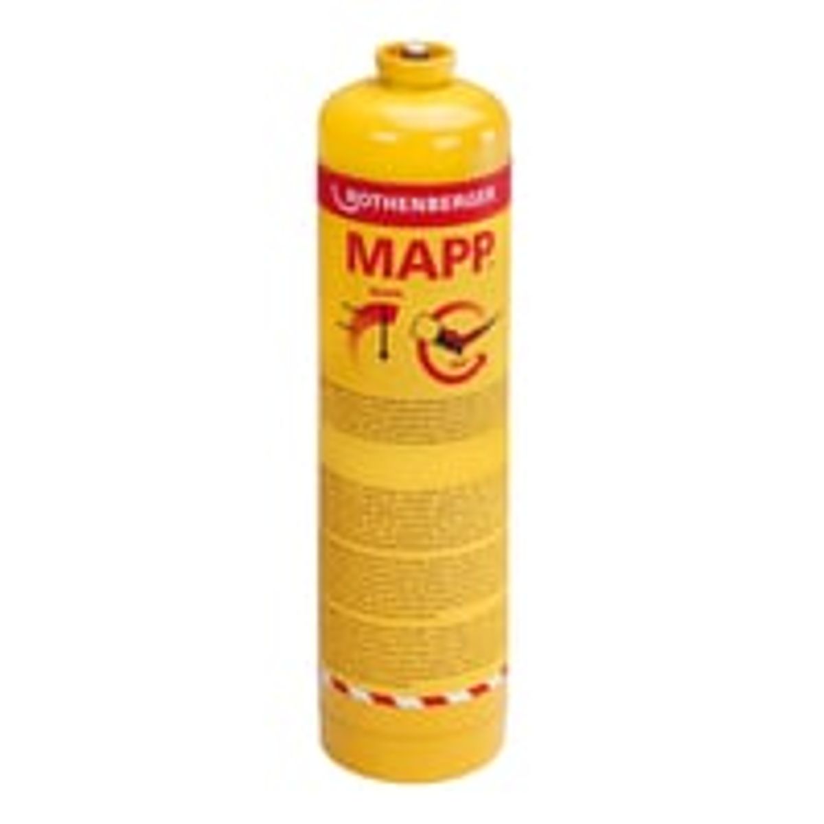 Rothenberger MAPP gas, 7/16, EU-tilslutning, 380 g/788 ml.