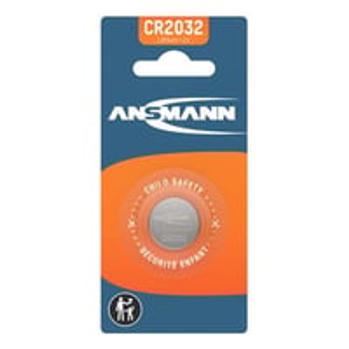 Ansmann CR2032, knapcelle batteri, 3V, 240mAh