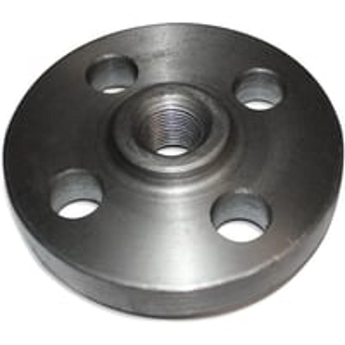 Sort gevind flange med huller, ??1"