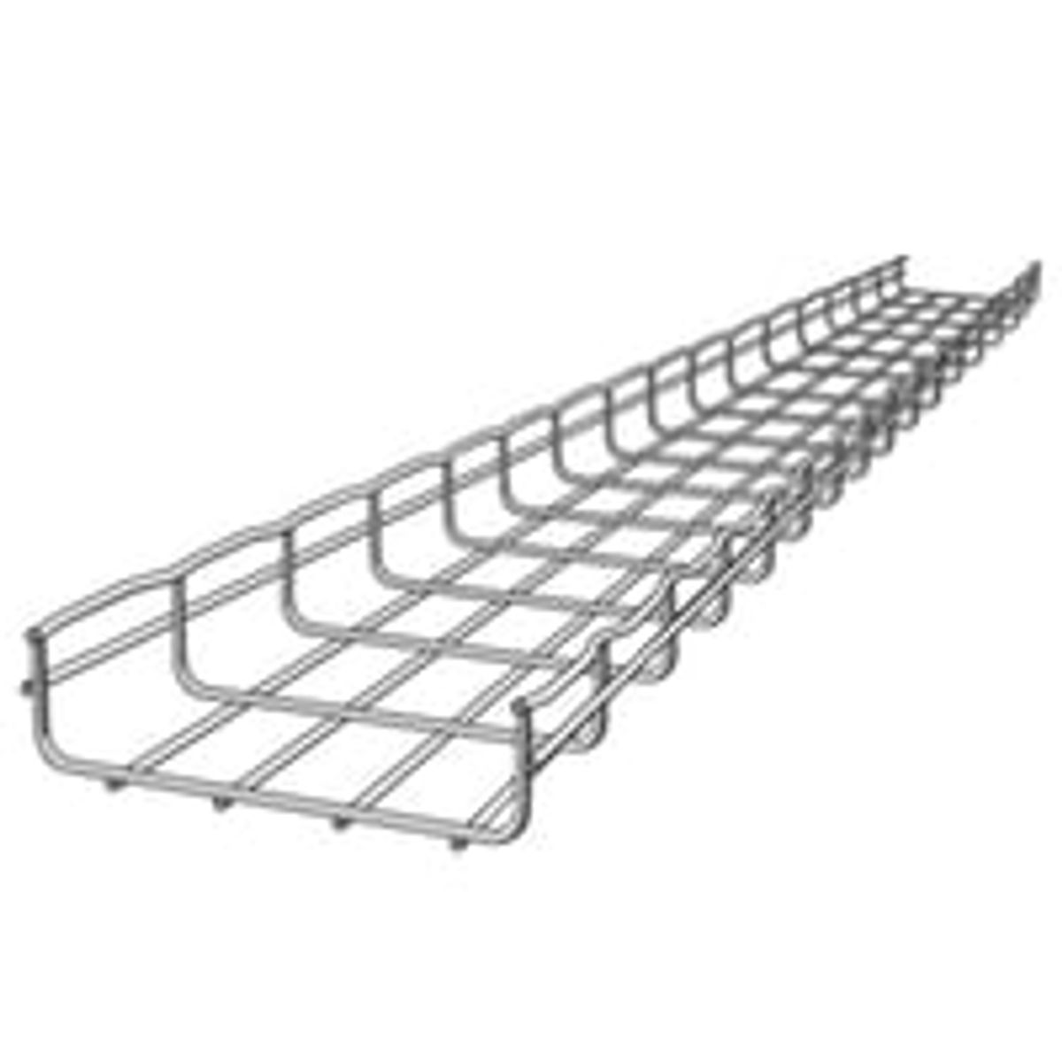 Gitterbakke CF 54/100-X, 100 mm, stl (varmgalvaniseret) - Legrand - 3 meter