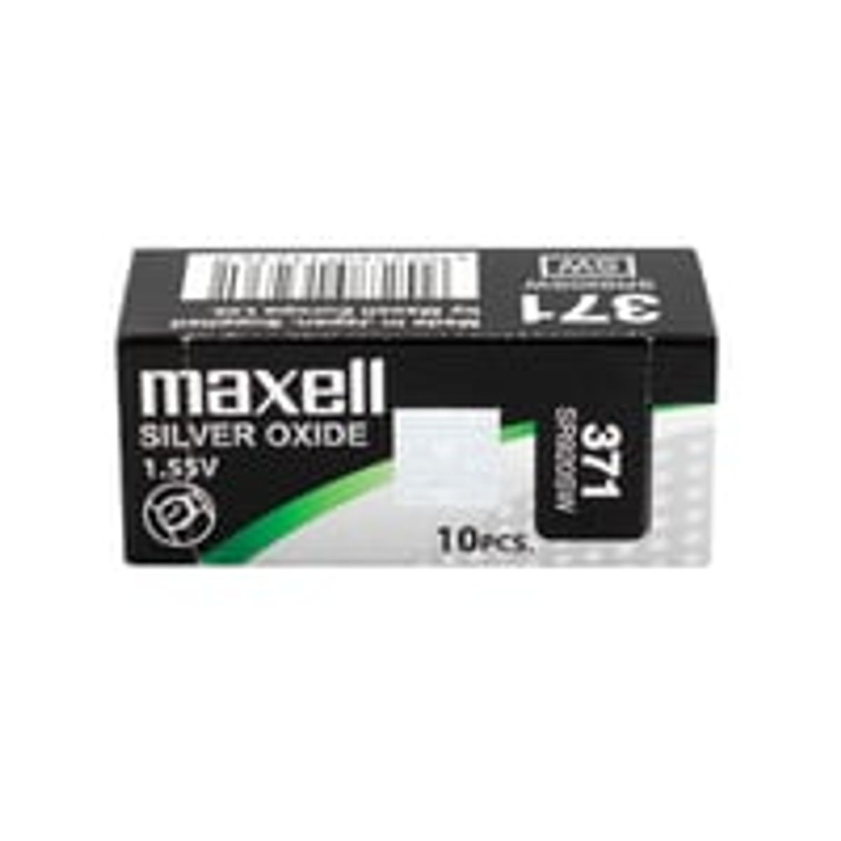 Silver-Oxid SR920SW (371), 1,55V, 10-pak - Maxell