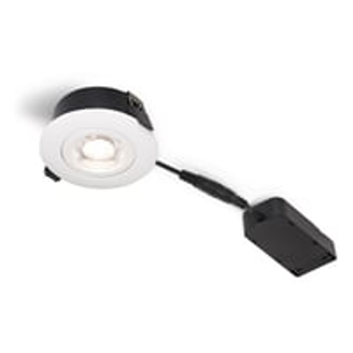 Nordtronic Low Profile Flexible G2 75 - 2700K - 440lm - inkl. driver - Hvid (mat) / Inden- og udendrs