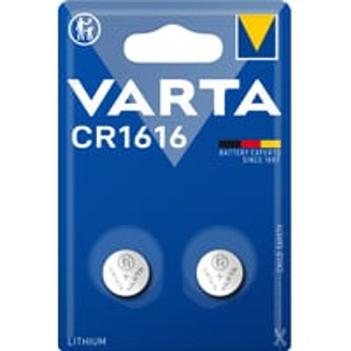 Varta CR1616 Lithium Coin, 2 stk.