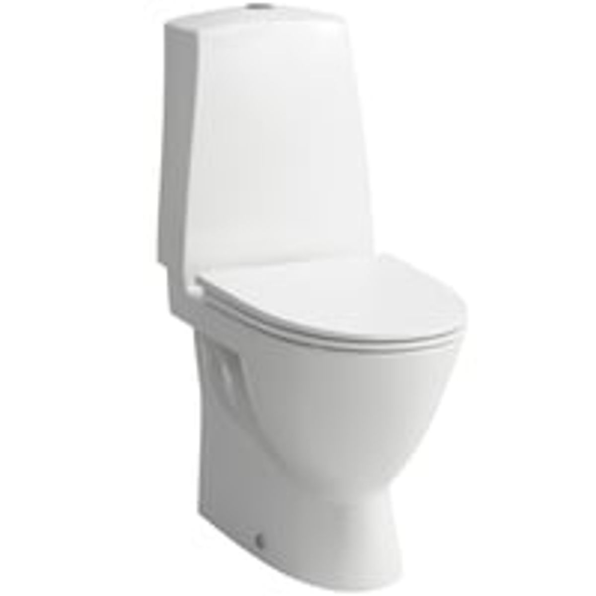 Laufen Pro N Gulvstende toilet, skjult S-ls, hvid LCC glasur