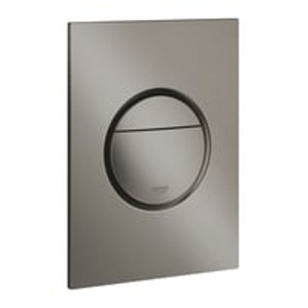 Grohe Nova Cosmopolitan betjeningsplade, 130x172mm, 2-skyl, ABS, Brstet Hard Graphite