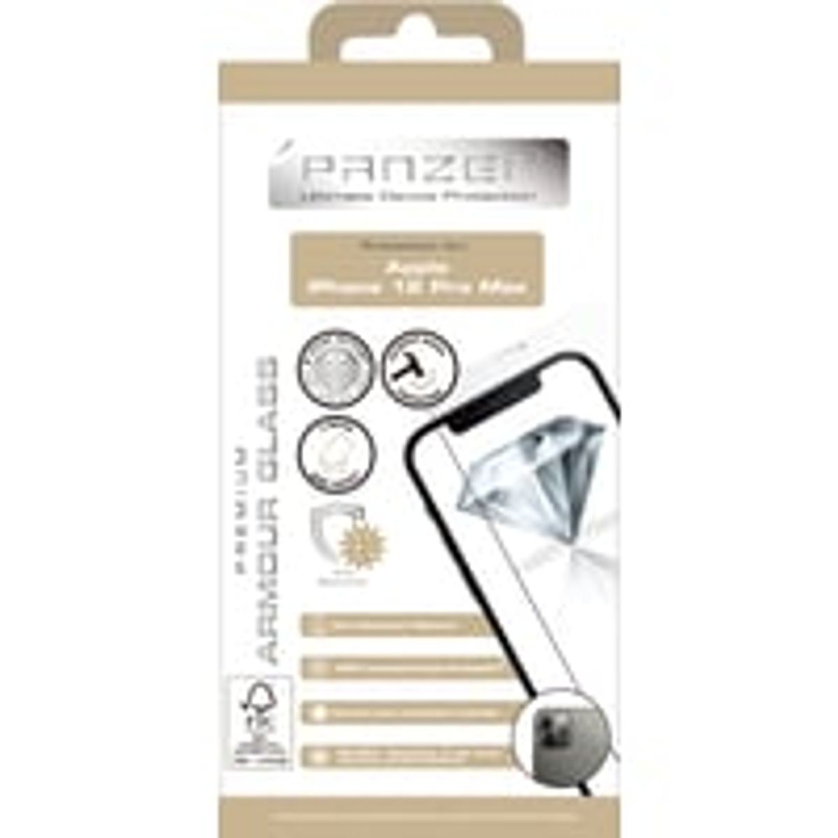 PANZER iPhone 12/12 Pro Armour Glass, transparent