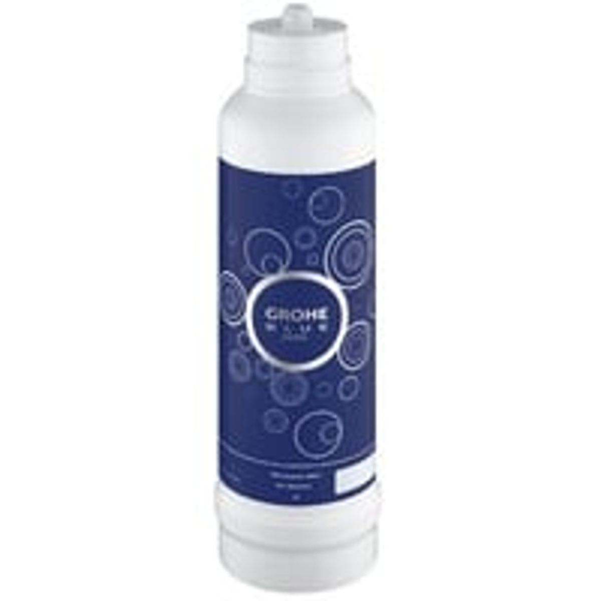 Grohe filter med 2600l kapacitet. T/Red og Blue armaturer