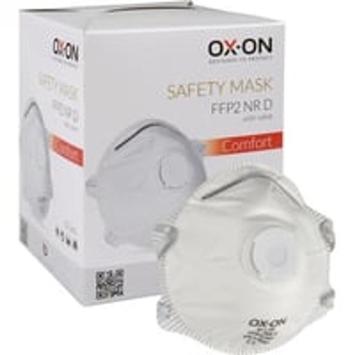 Stvmaske med ventil FFP2NR D - Boisen Safety - 10 stk