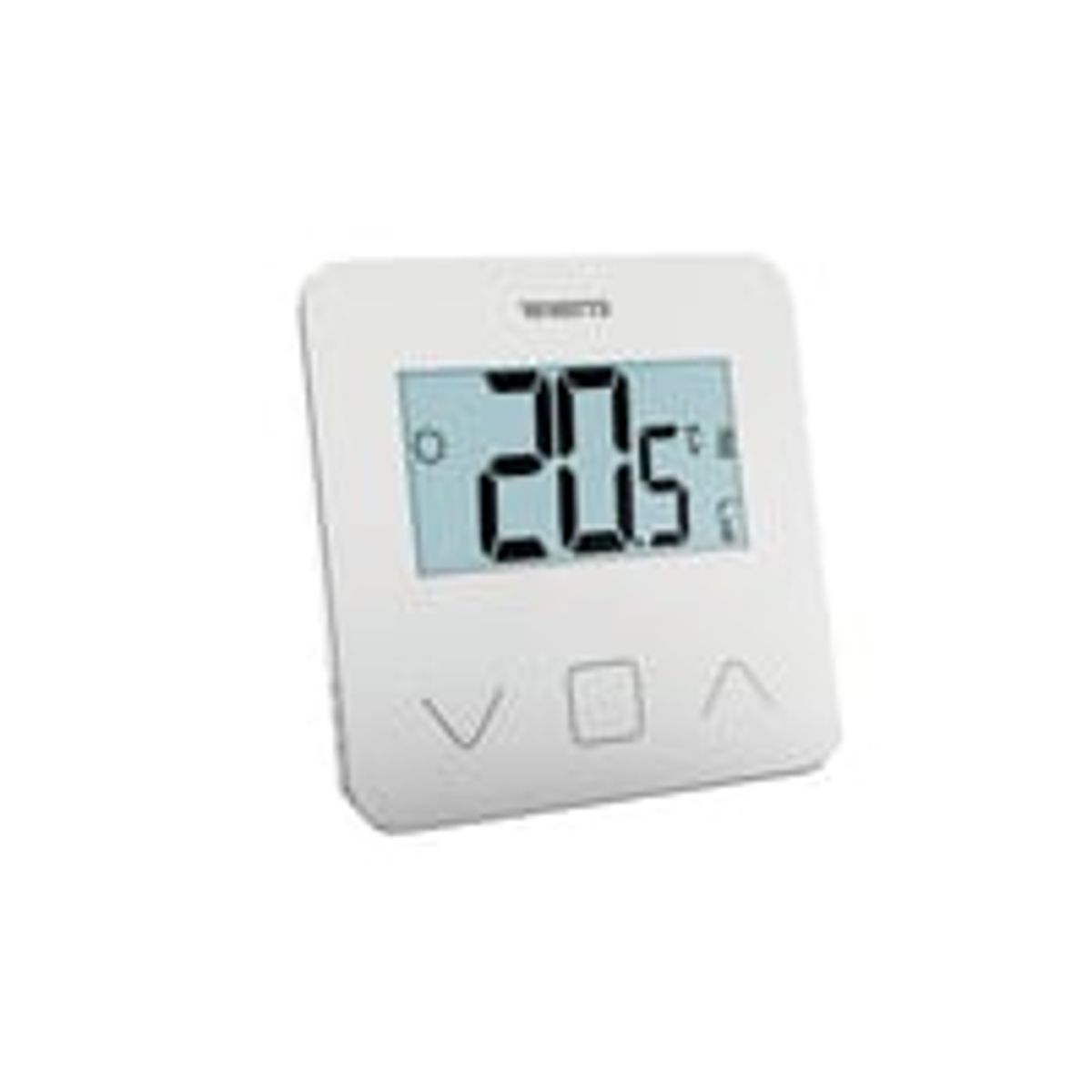 WATTS Vision rumtermostat med LCD og glasfront, trdls