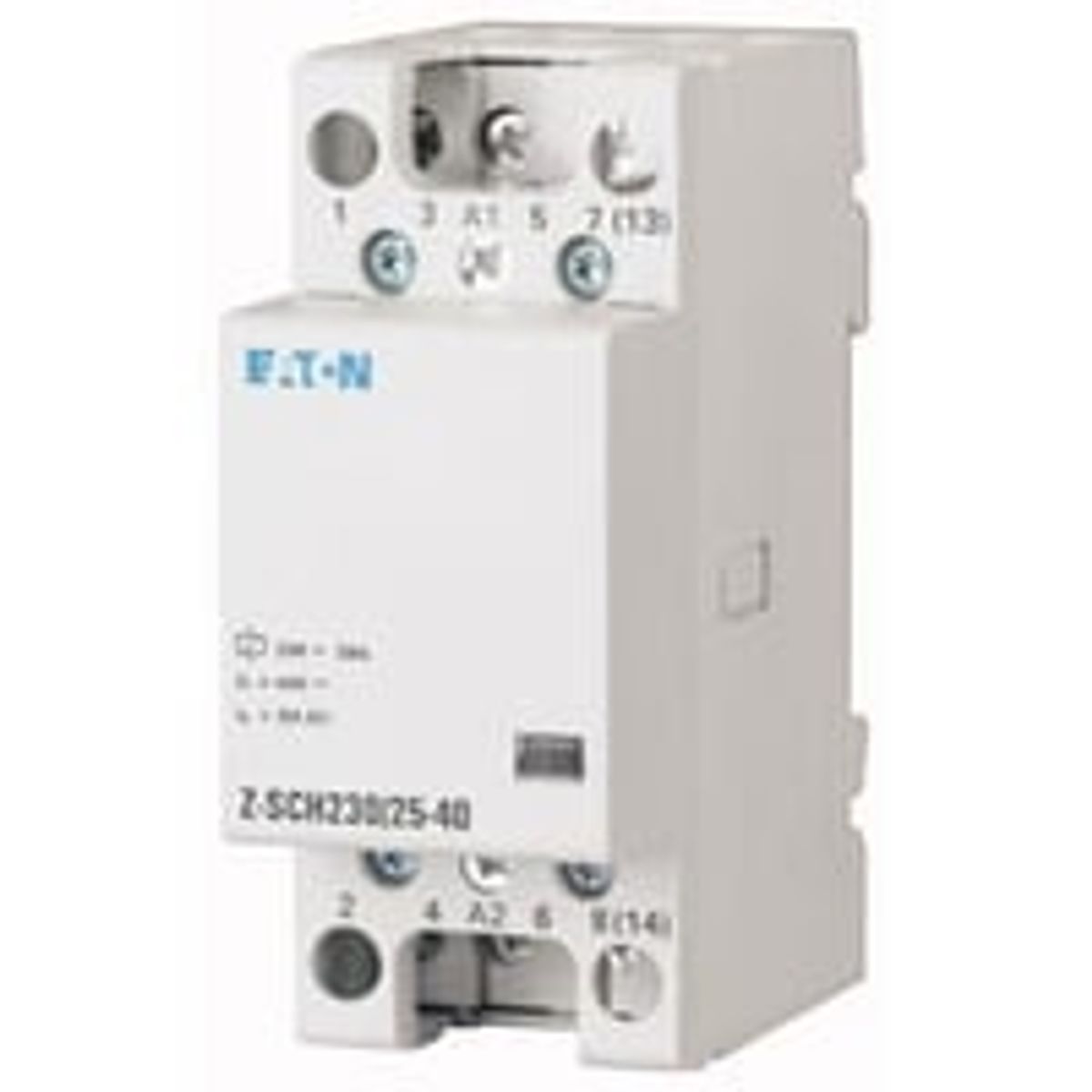 Eaton Kontaktor, 25A, 230V, 4S, 45 mm