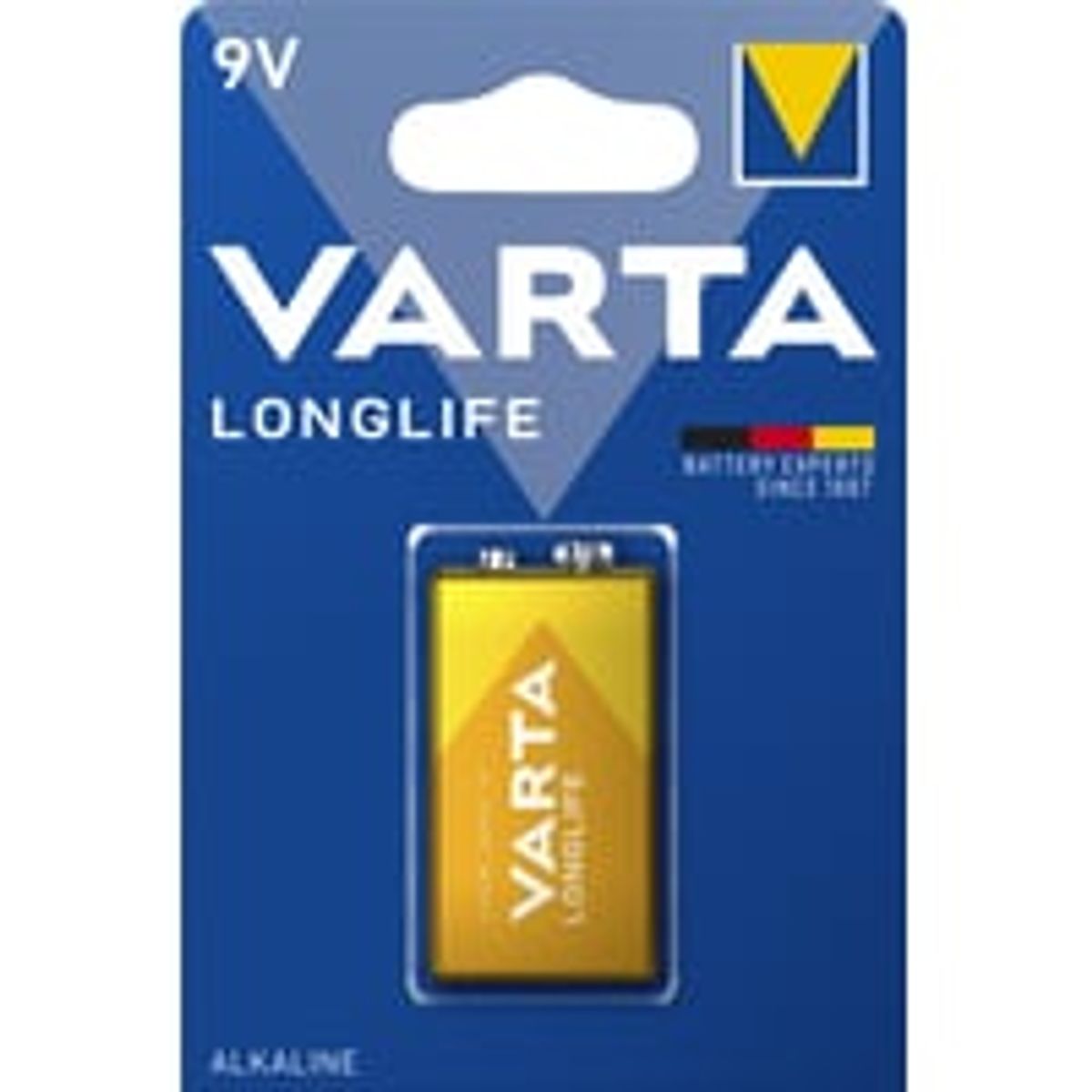 Varta Batteri Longlife, 9V