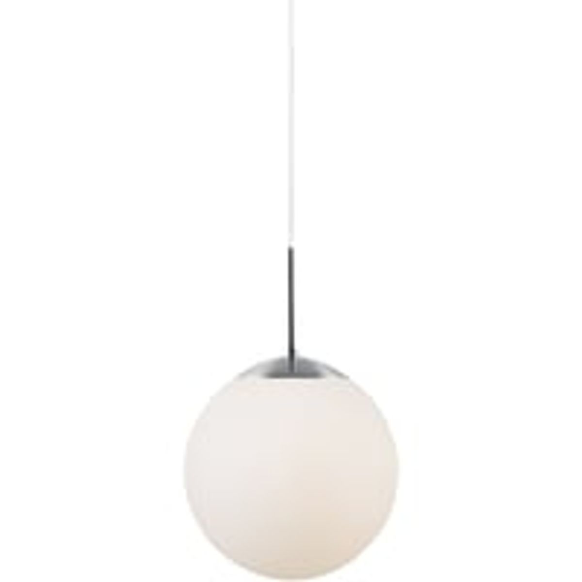 Cafe pendel, glaskuppel, E27, opal hvid, 20 cm, 33 cm hj - Nordlux