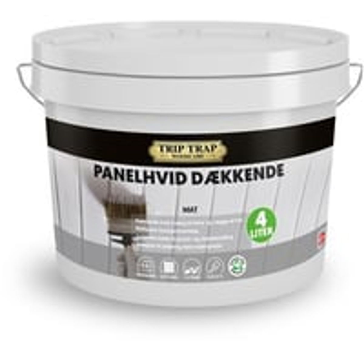 Panelhvid dkkende, 4,0L, hvid