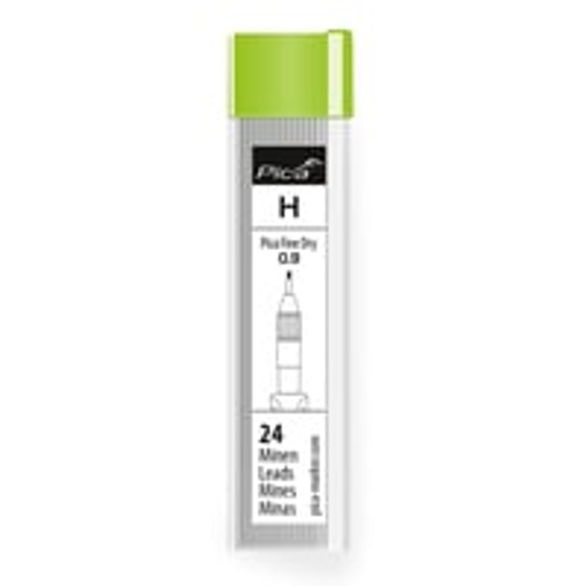 Pica stifter til Fine-Dry marker, ekstra hrdhed H, 24 stifter