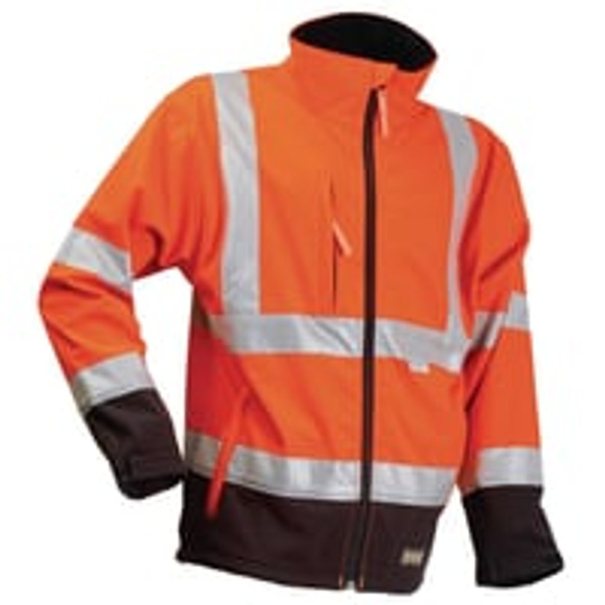 Softshell hi-vis orange str M