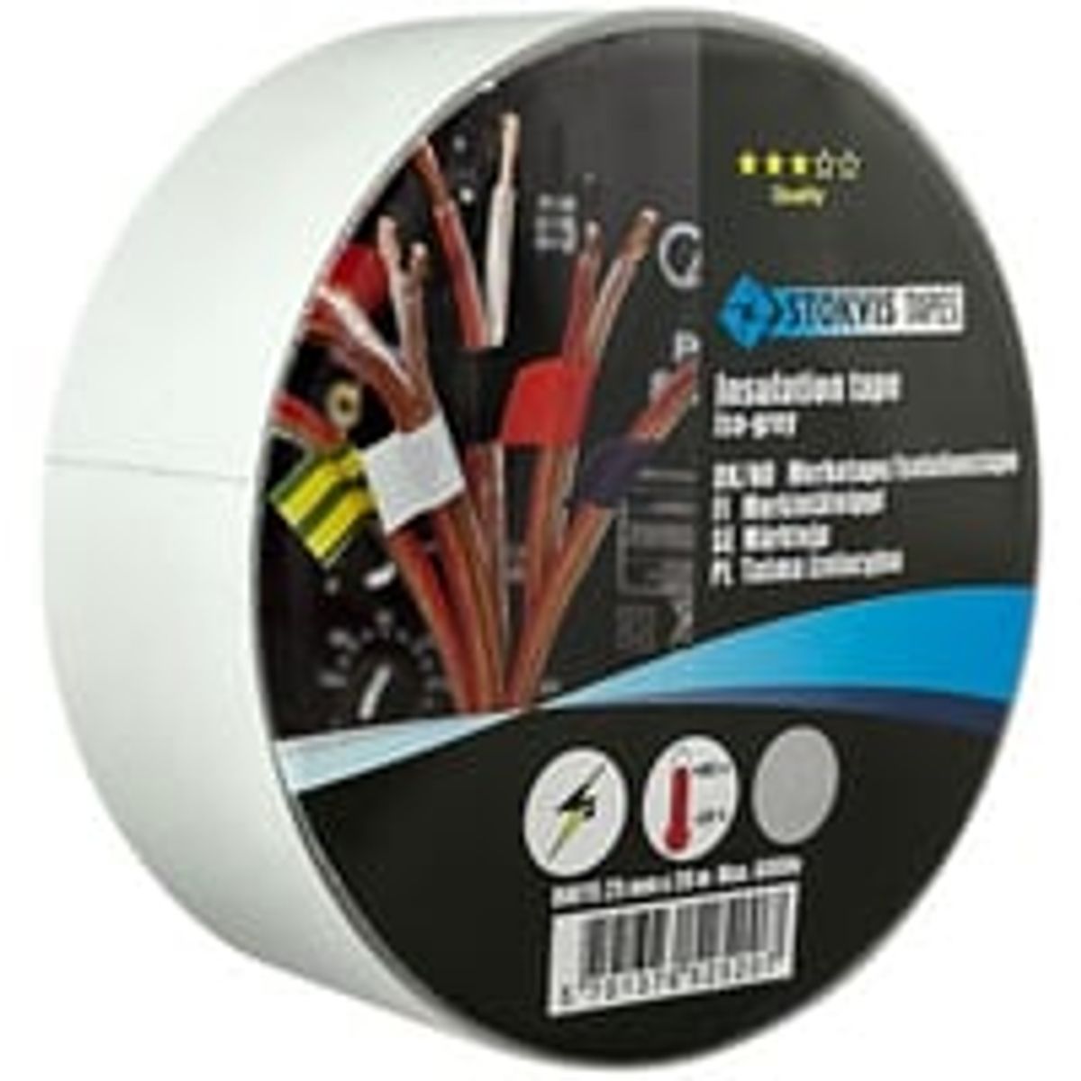 Stokvis PVC tape, 25mm x 20m