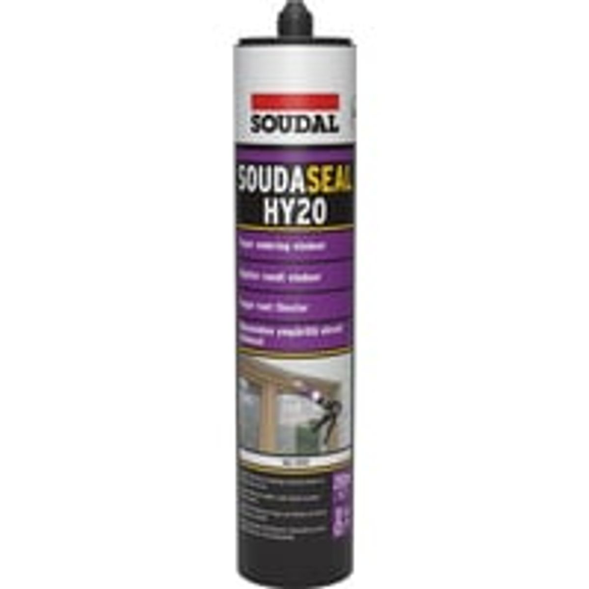 Fugemasse HY20 SMX, 290ml, antrasit - Soudal