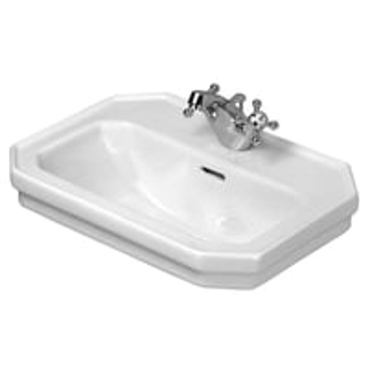 Duravit 1930 Serie, Hndvask, 50 cm, Hvid