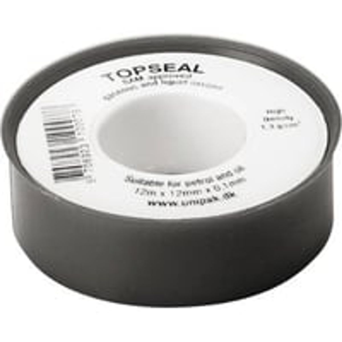 Topseal teflontape - 12 mm x 0,1 mm