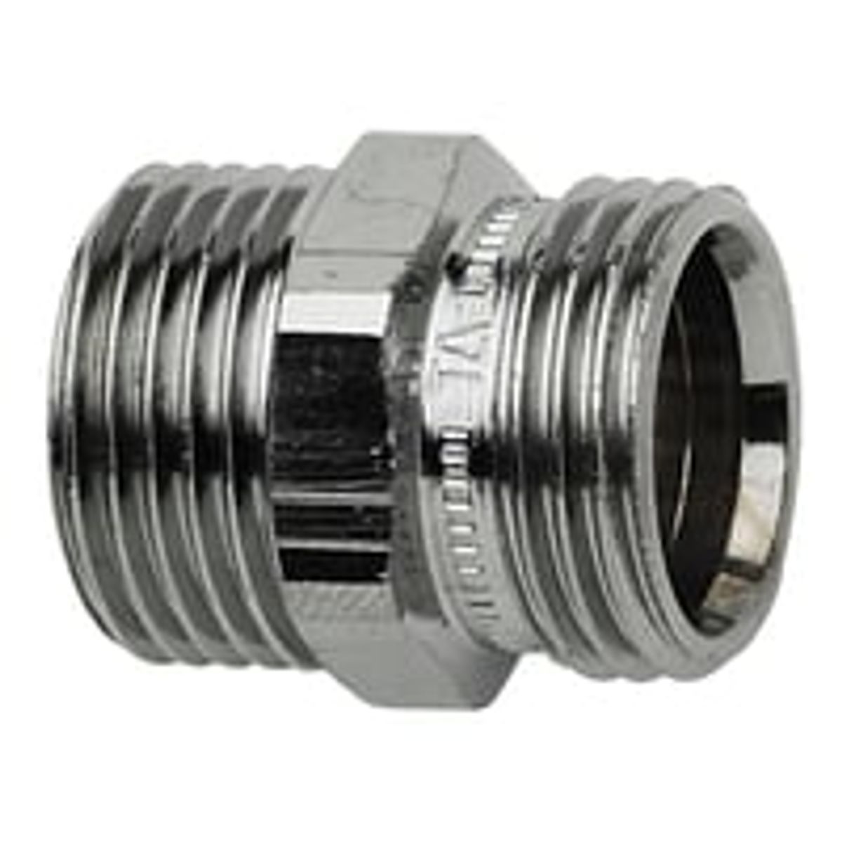 Kompressionskobling 3/8" RG FPL, forkromet metal