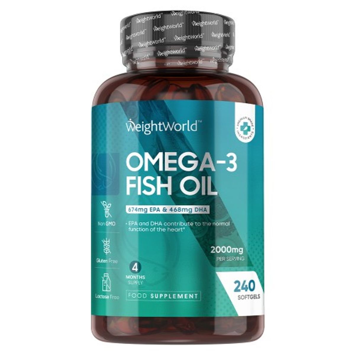 Omega 3 Fiskeolie Kapsler