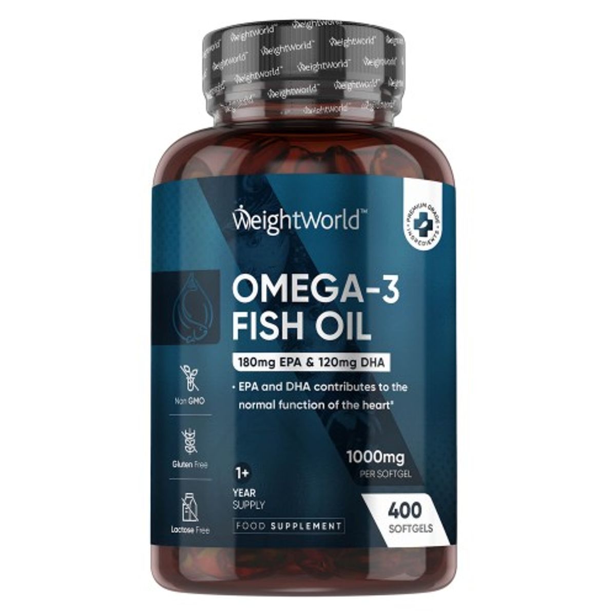 Omega 3 Fiskeolie 1000mg