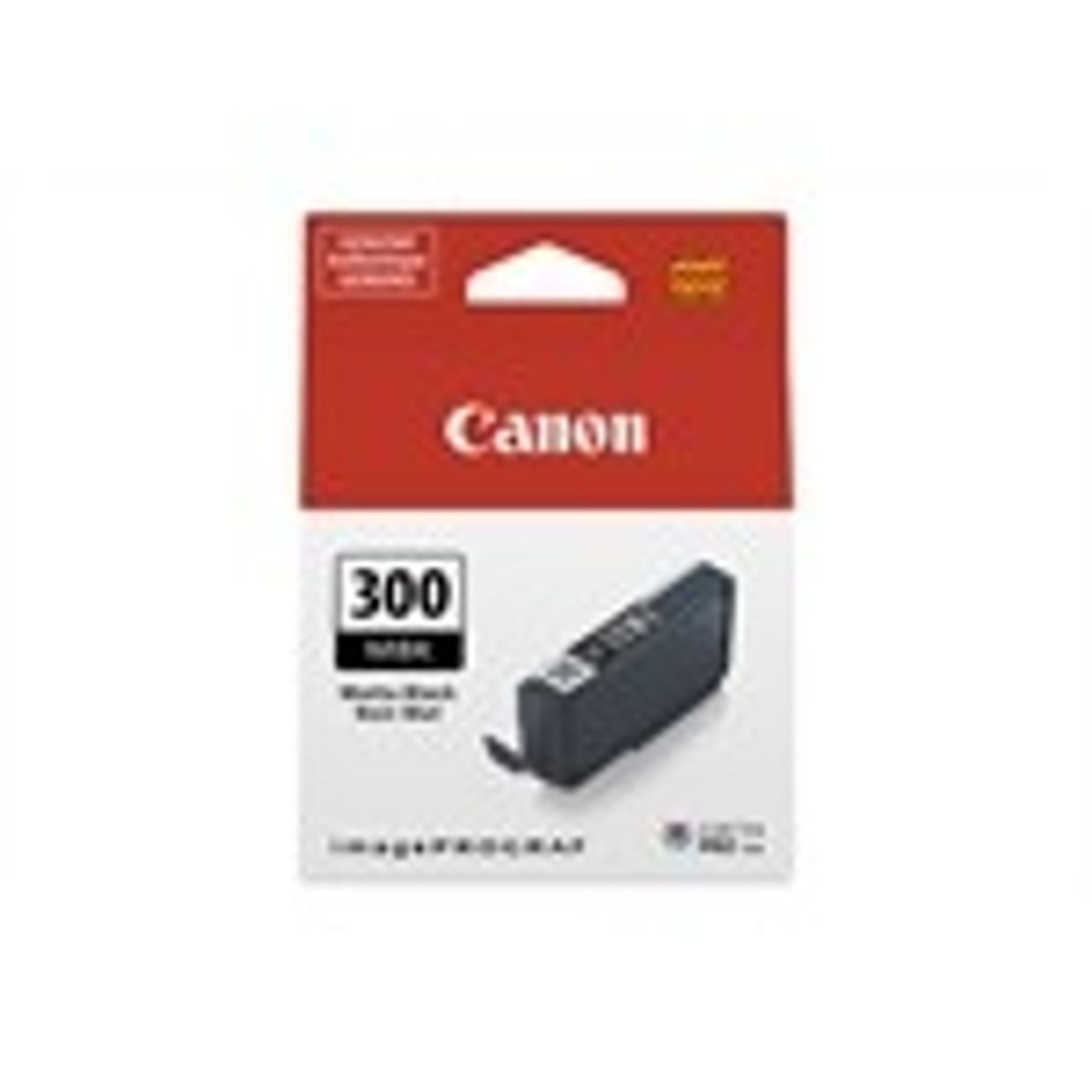 Canon PFI-300MBK Matte Sort Original