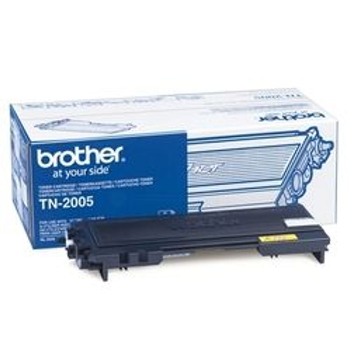 Brother TN2005 Sort Lasertoner Original