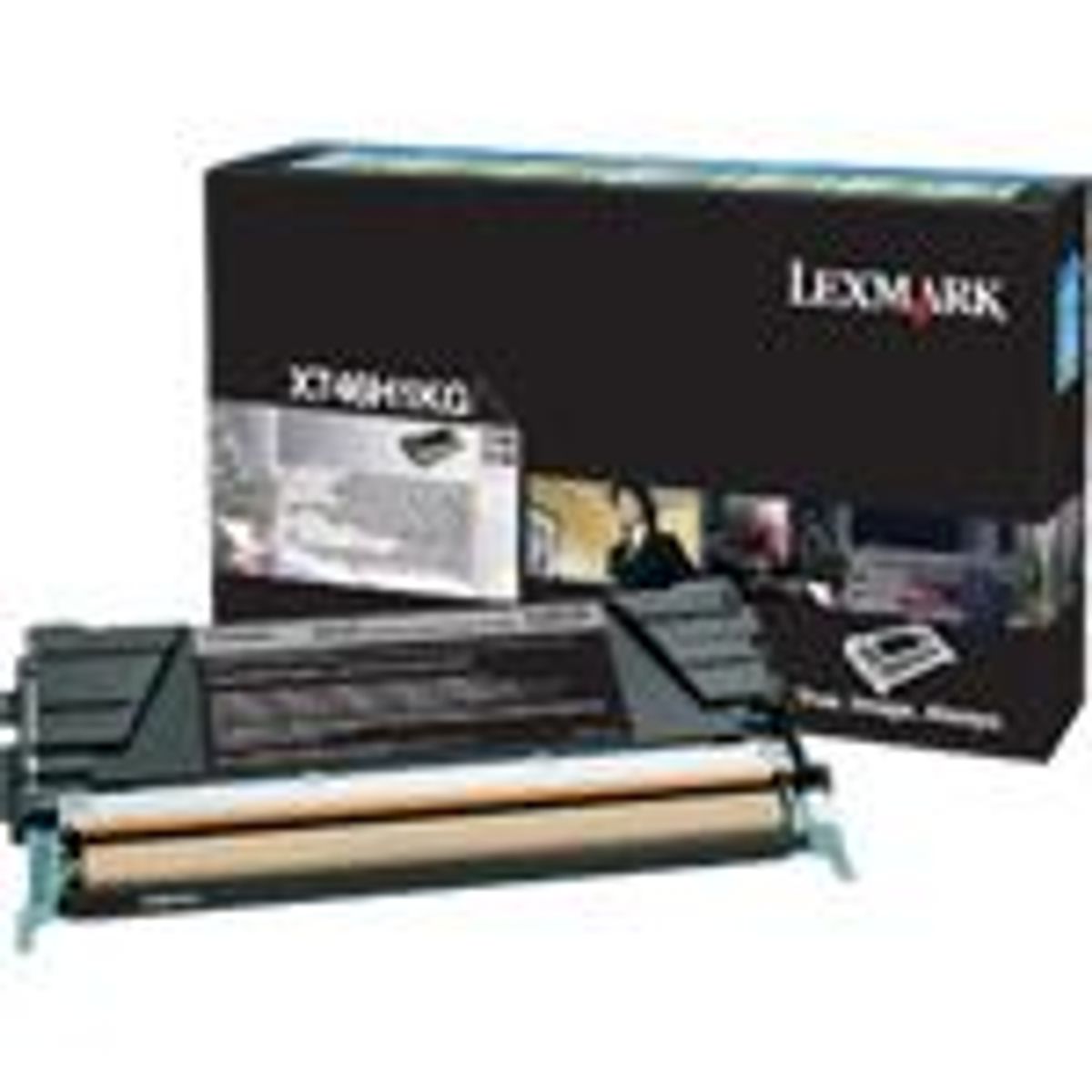 Lexmark X746H1KG Sort Lasertoner Original