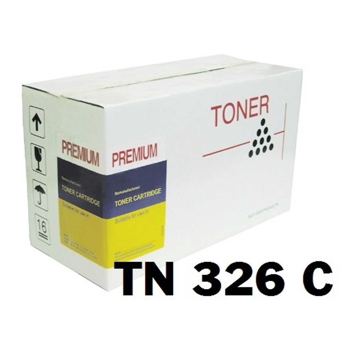 Brother TN326 Cyan Toner kompatibel