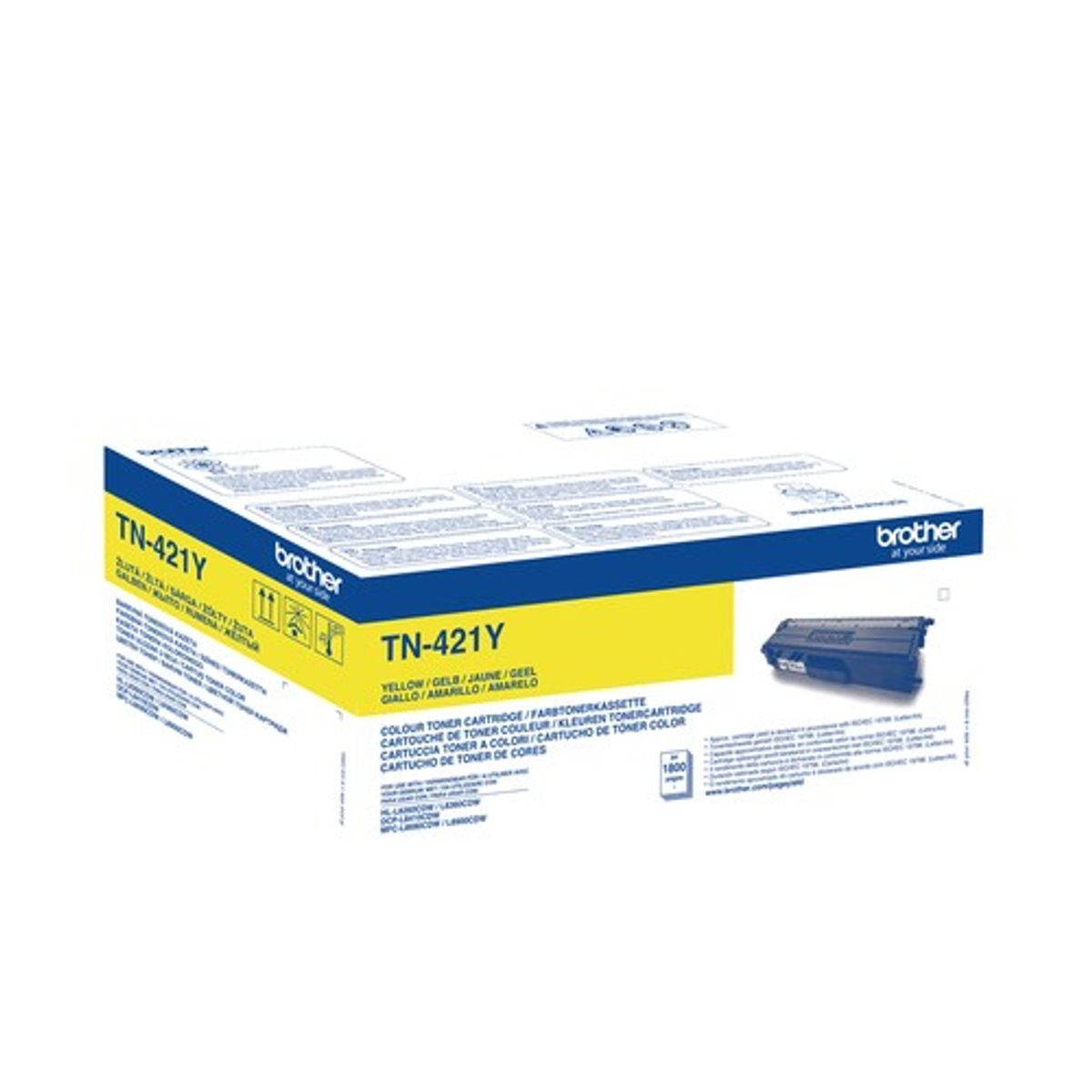 Brother TN421Y Yellow Toner Original