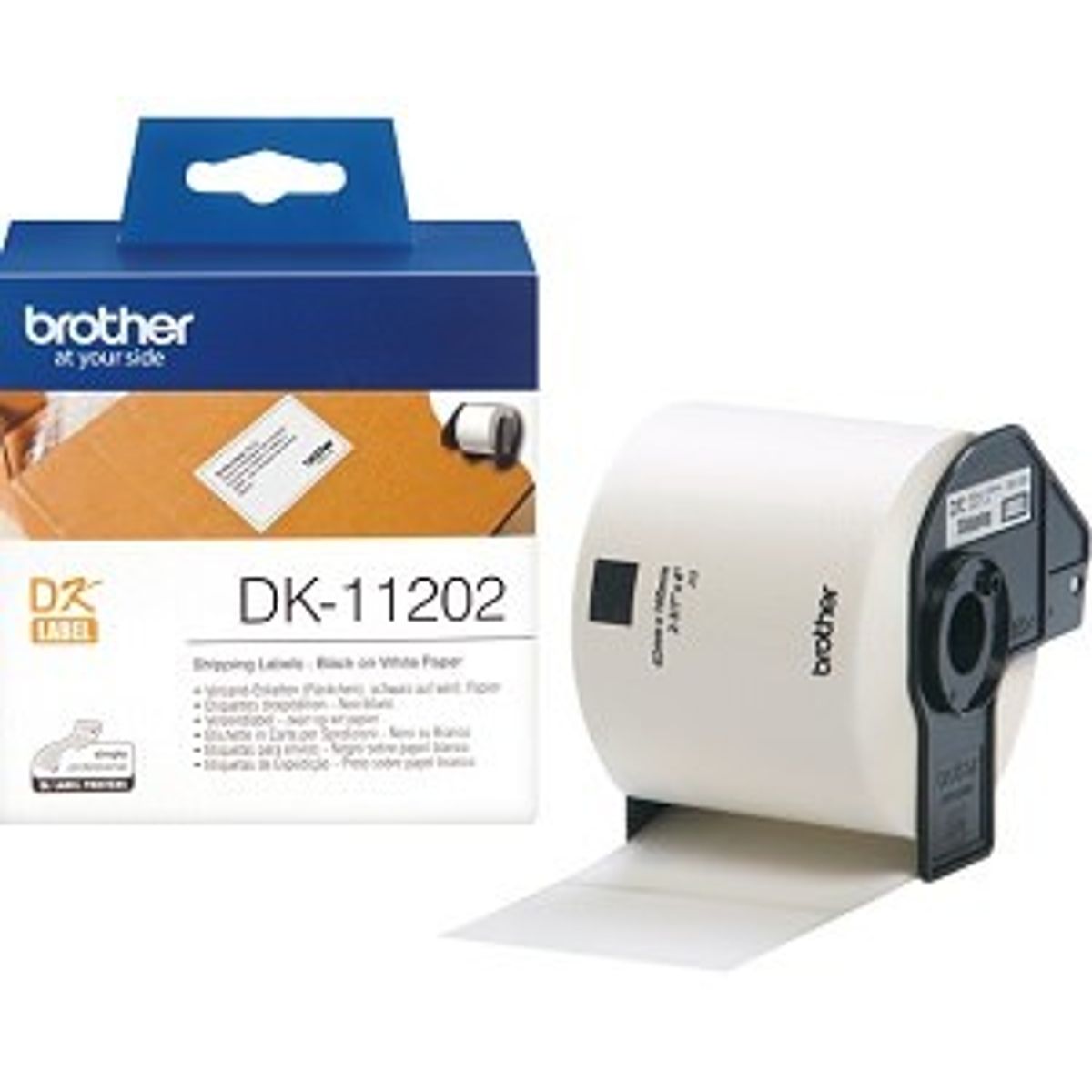 Brother DK11202 Fragt label 62x100mm