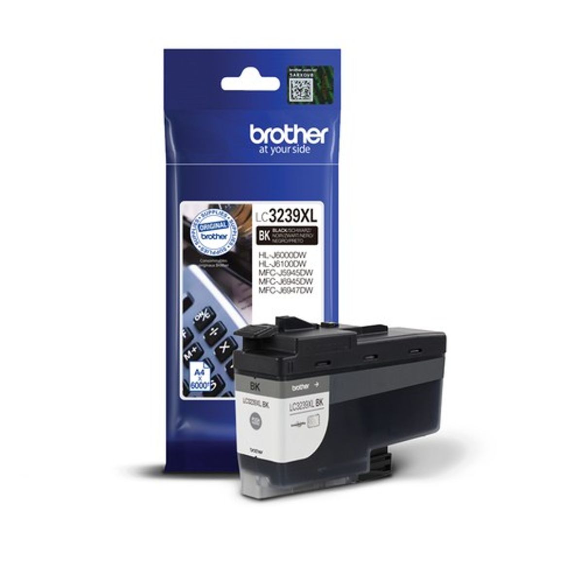 Brother LC3239XLBK Sort Printerpatron Original