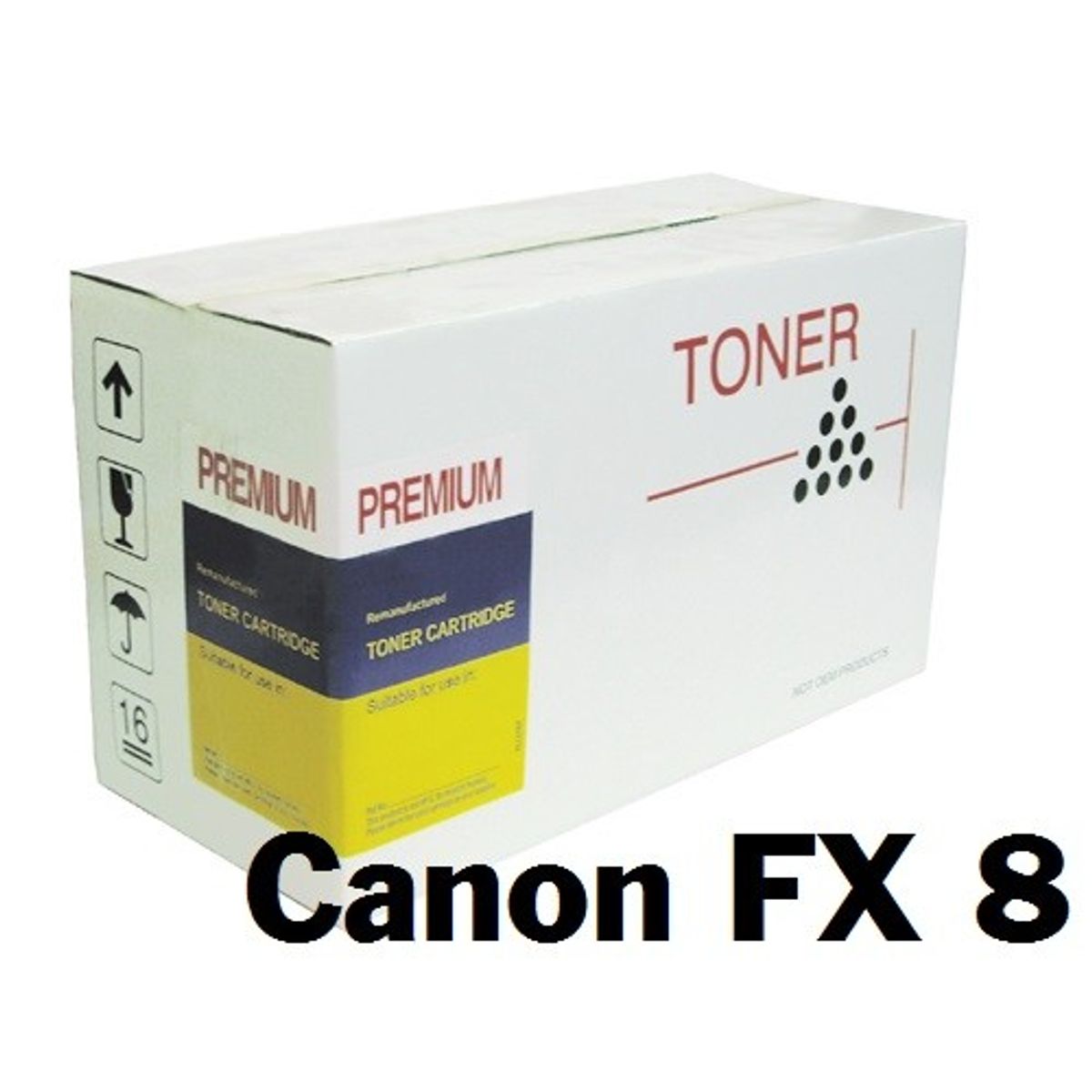 Canon FX8 Sort Lasertoner Kompatibel