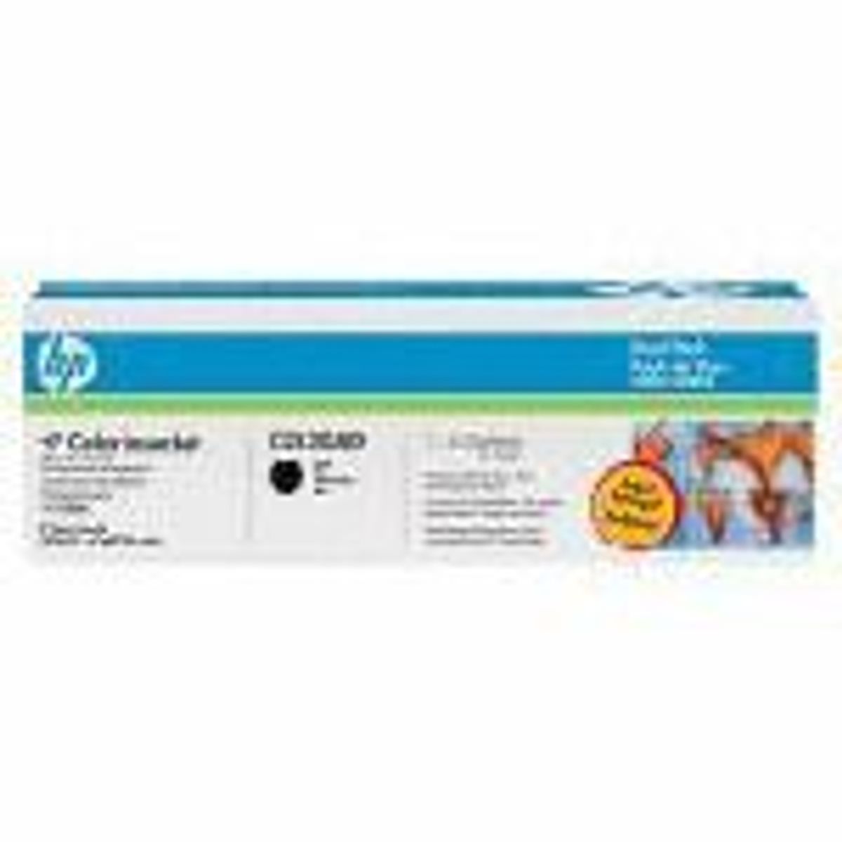 HP CC530AD / 304A Sort toner Twin Pakke Original