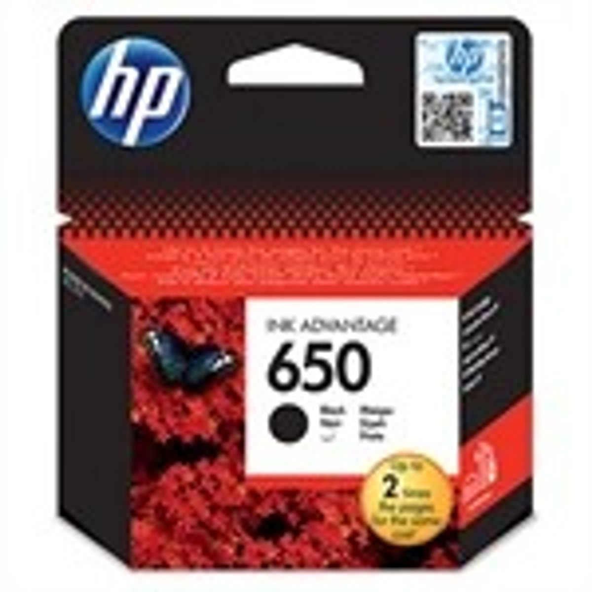 HP No.650 BK Printerpatron CZ101AE Original