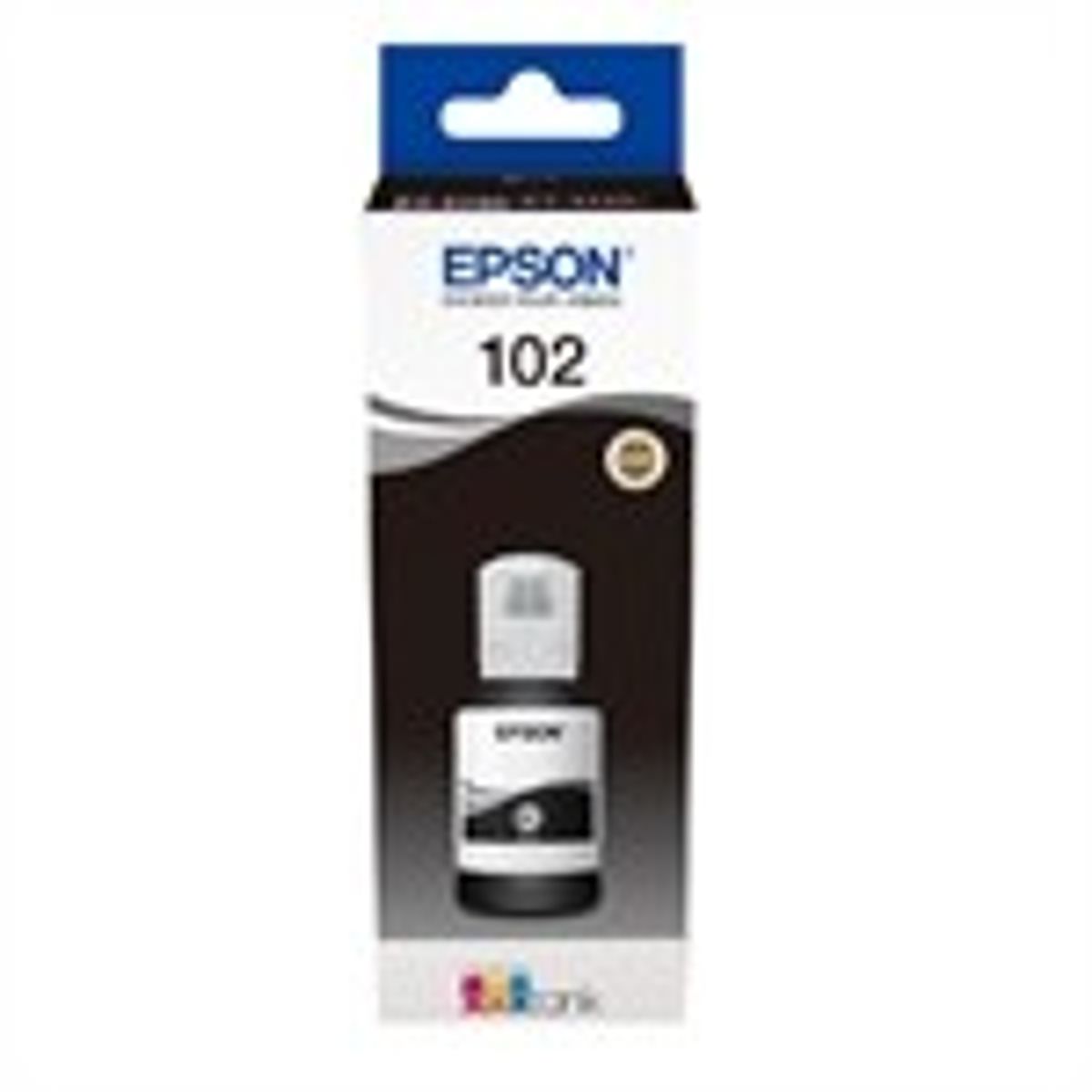 Epson 102 Sort blæk Original