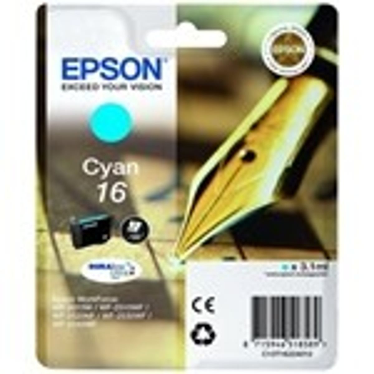 Epson No.16 Cyan Printerpatron Original