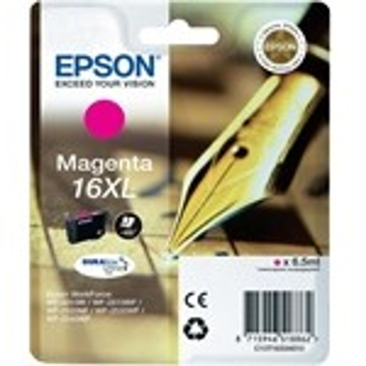 Epson 16XL Magenta Printerpatron No.16XL Original