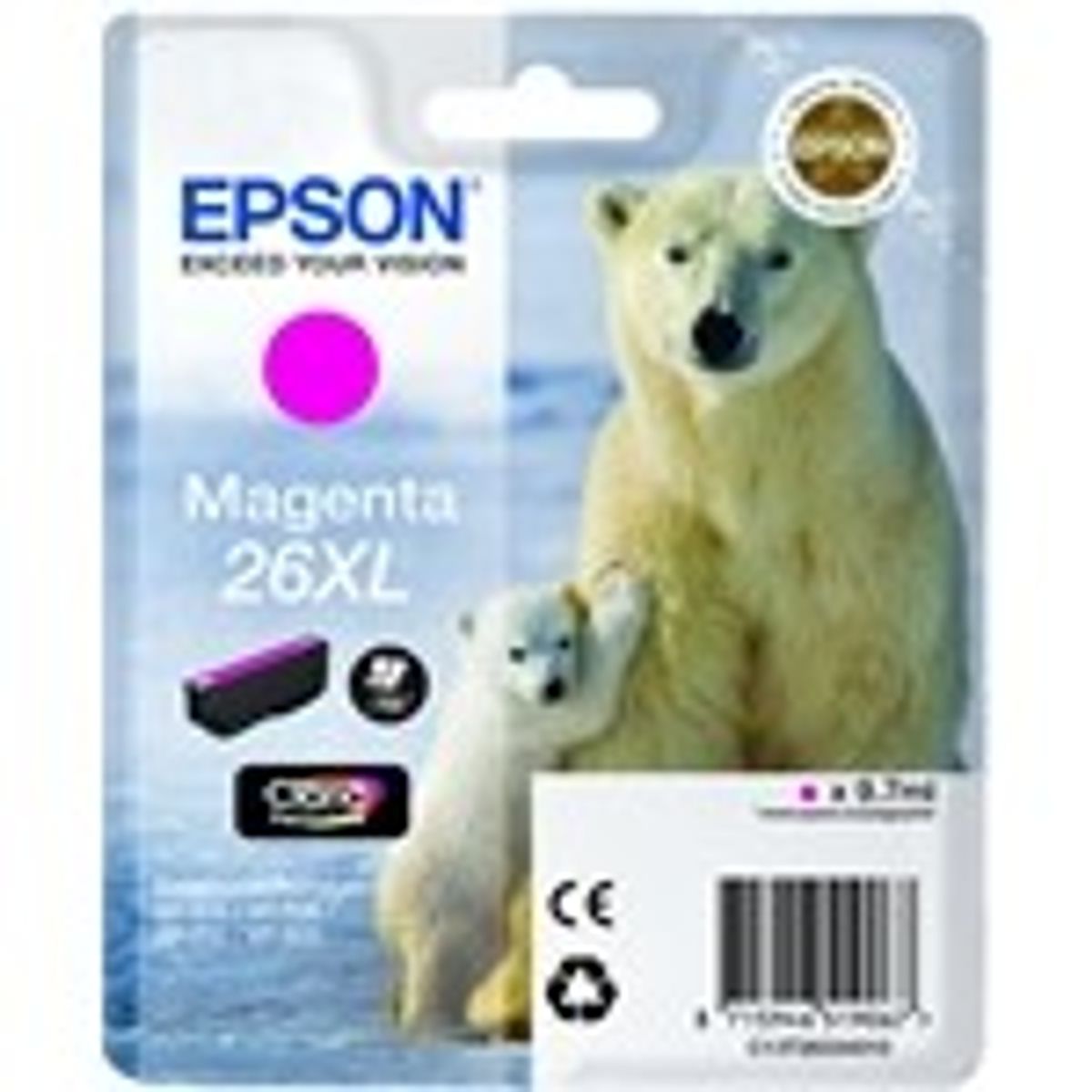 Epson 26XL Magenta Printerpatron Original