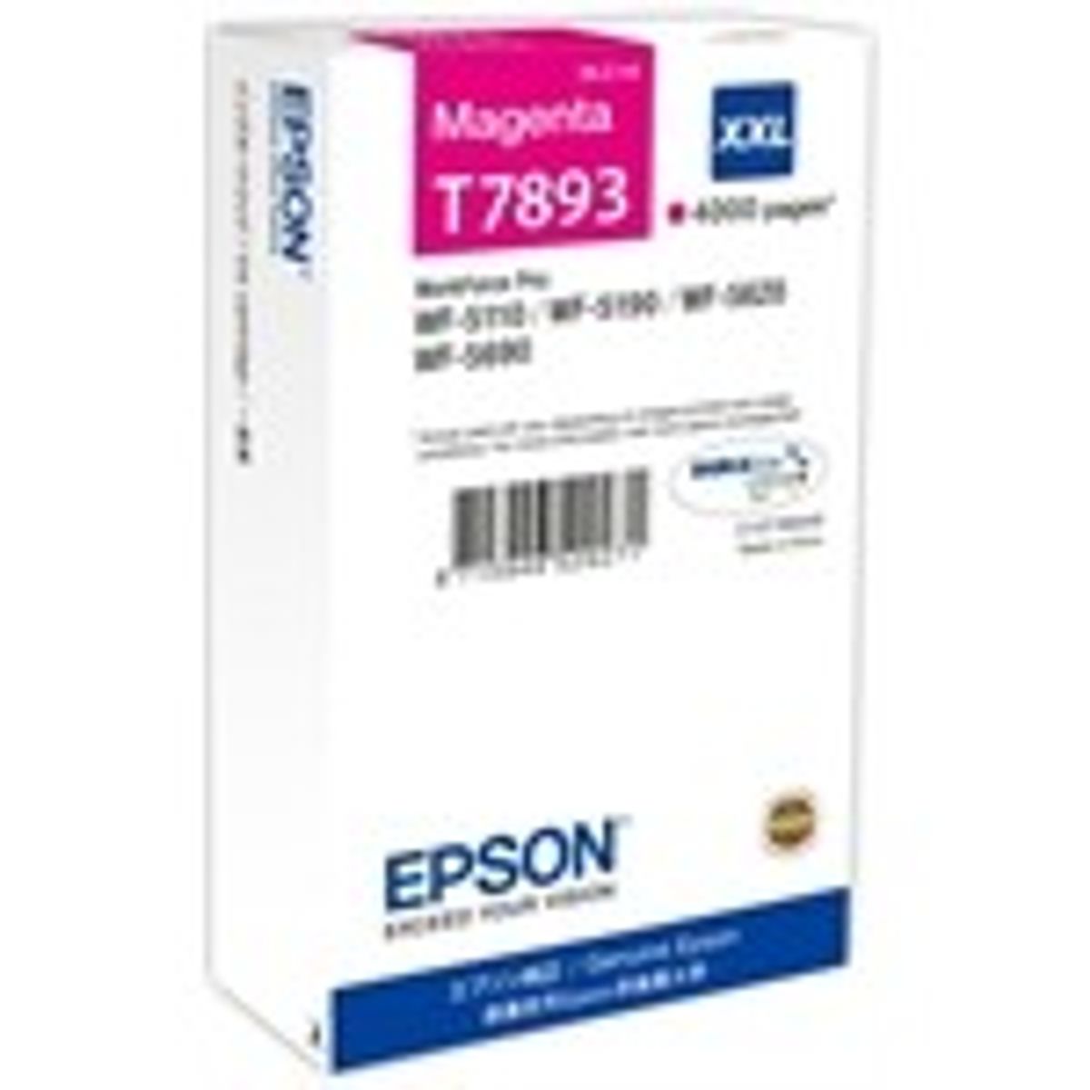 Epson T7893 magenta blæk Original