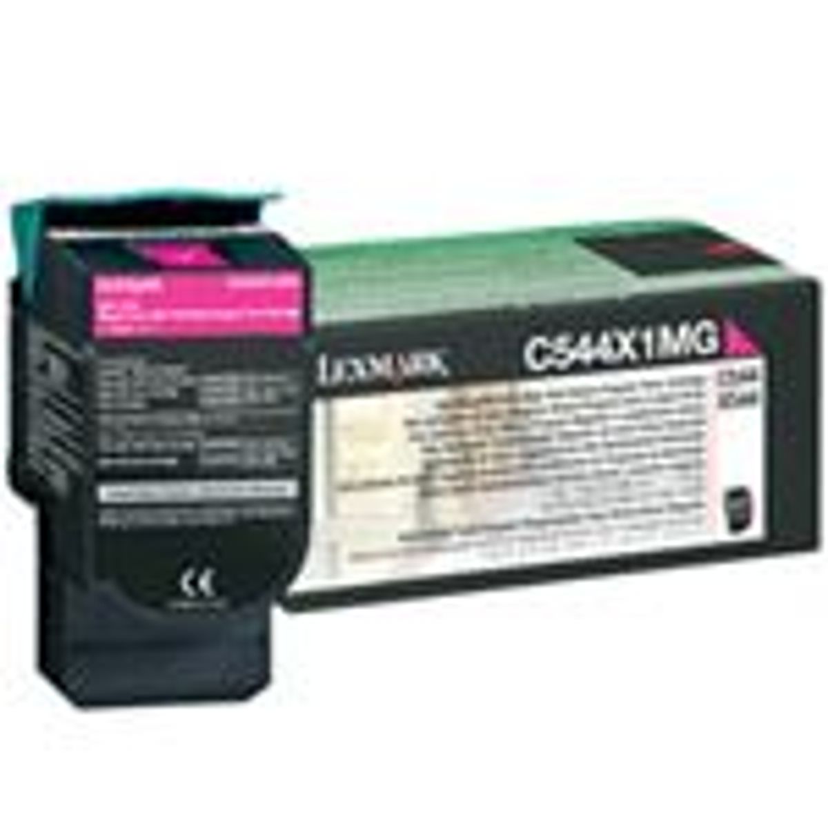 Lexmark C544X1MG Magenta Lasertoner HC Original