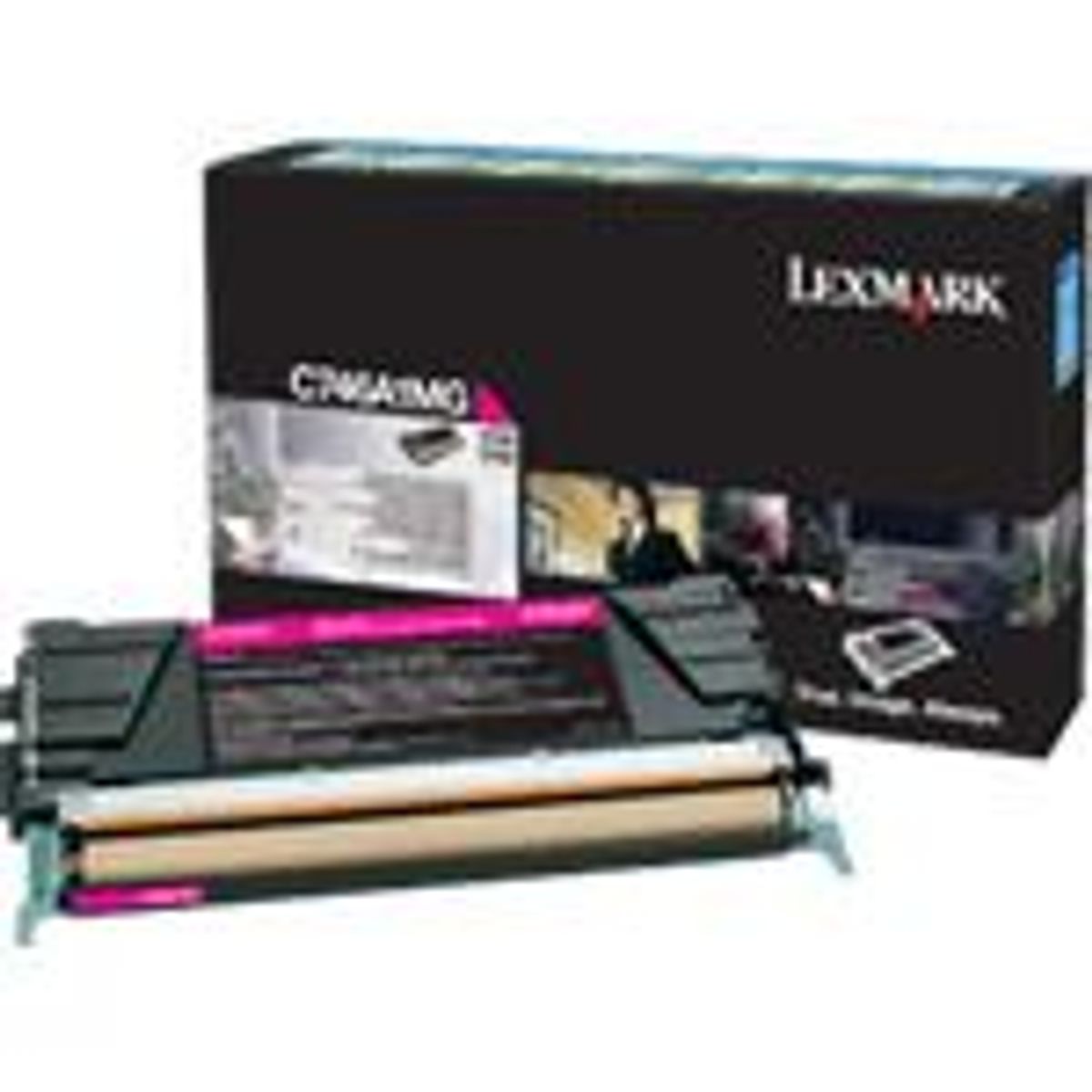 Lexmark C746A1MG Magenta Lasertoner Original